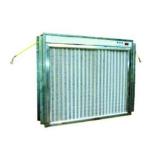 回风口电子空气净化器的结构组成